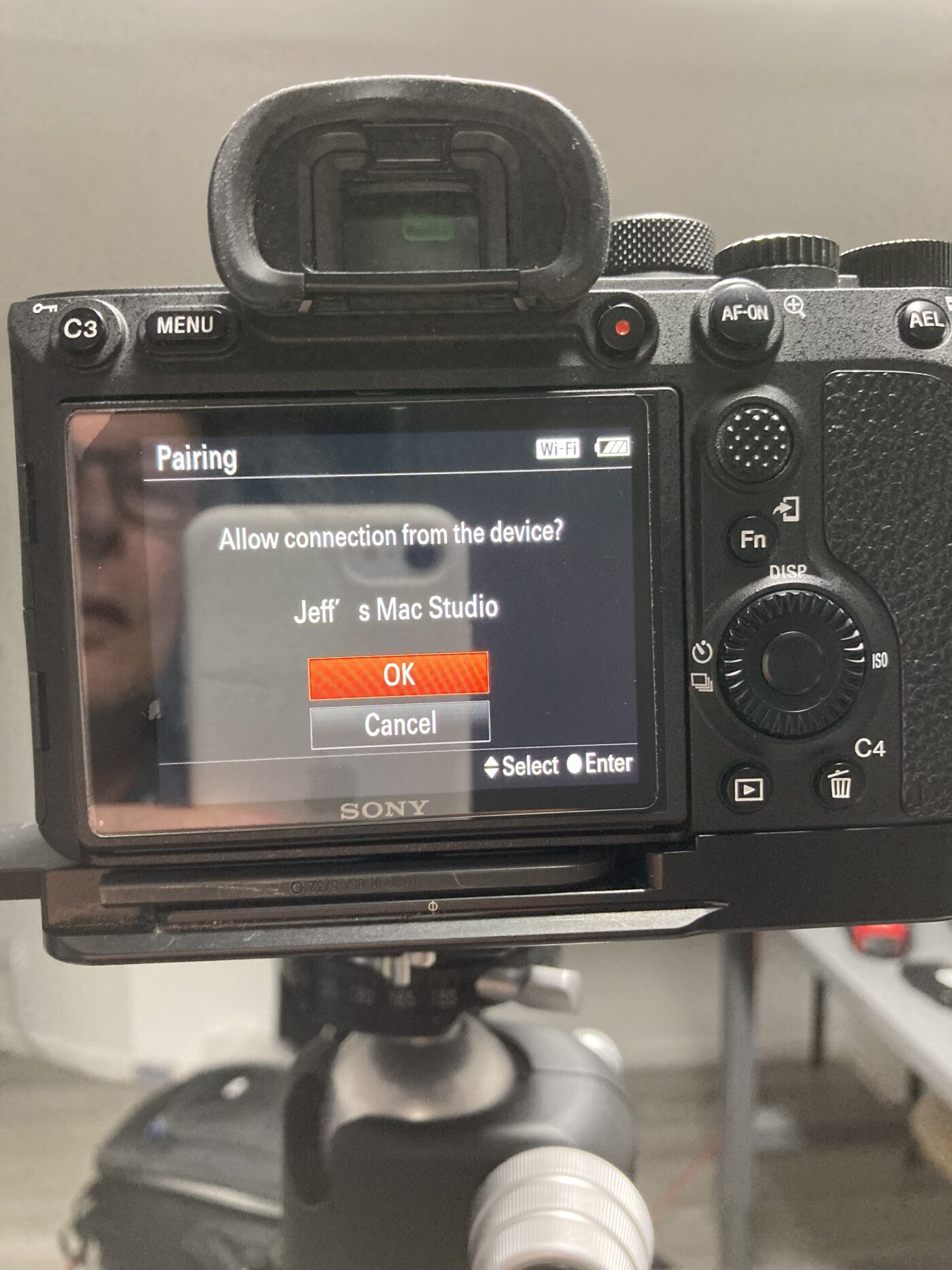 Connect sony sales camera to wifi